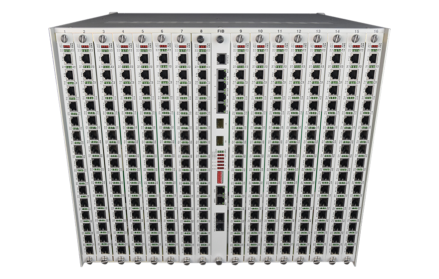 飛暢科技-960路電話光端機(jī)（8U 19英寸，SFP 1+1光備份）